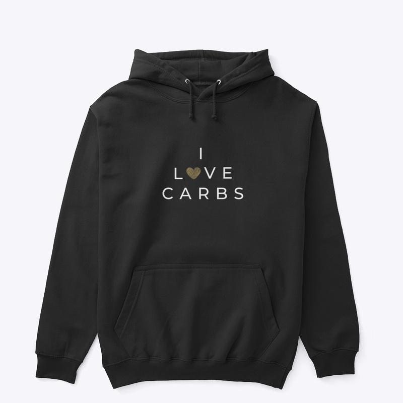 Carb Lover Pullover-black