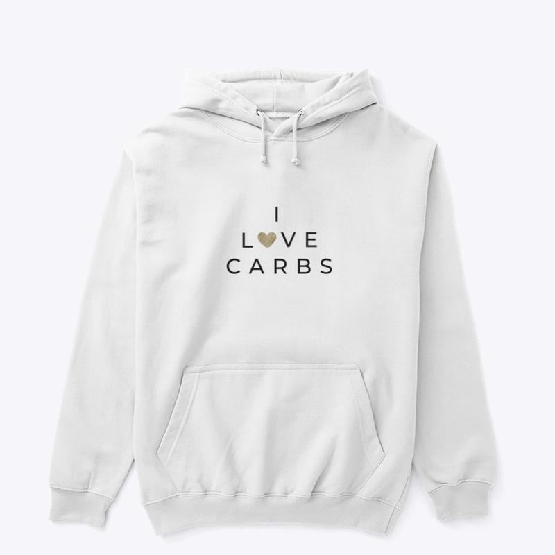 Carb Lover Pullover- white